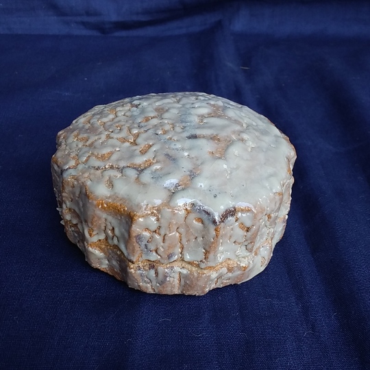 中里重利　絵唐津　香合