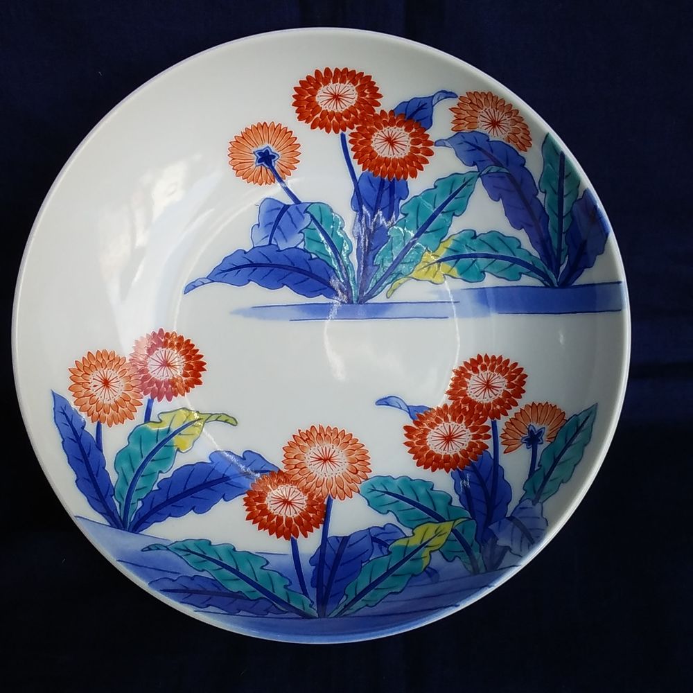 色鍋島 蒲公英 皿5枚 高級シリーズ 専用箱付き 鍋島藩窯 市川光山 色鍋島蒲公英文皿【SOLDOUT】 | 久留米で話題を呼ん