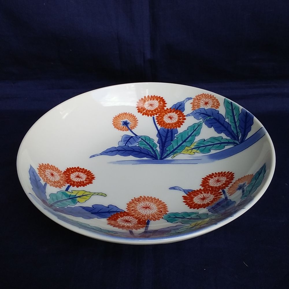 色鍋島 蒲公英 皿5枚 高級シリーズ 専用箱付き