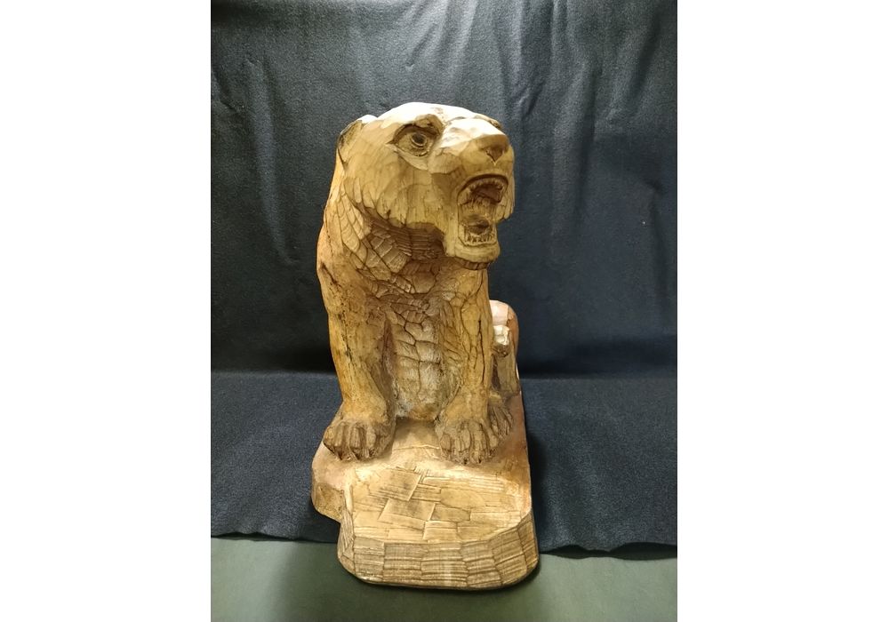 【 木彫玉獅子 元～明代 】　木鼻/柱頭　鑑定蝋印付　中華古玩　　L0205C 木彫玉獅子 元～明代 】 木鼻/柱頭 鑑定蝋印付 中華古玩 L0205C 木彫