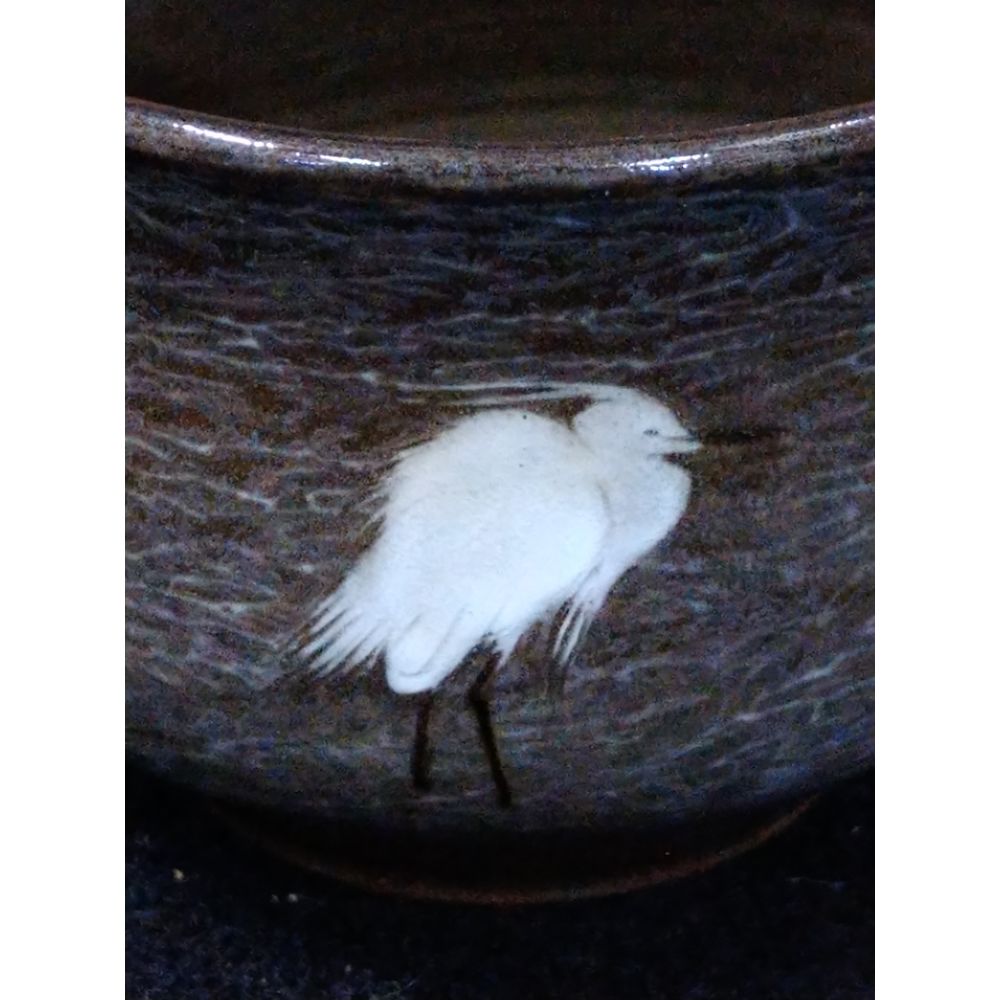 現川焼 白鷺文ぐい呑 横石臥牛 崎陽【SOLDOUT】 | 久留米で話題を呼ん