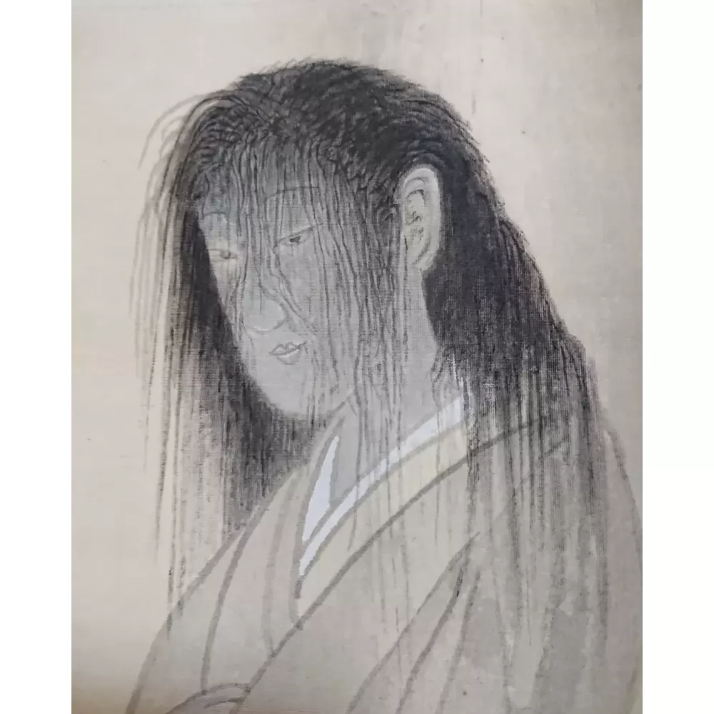 幽霊図掛軸
