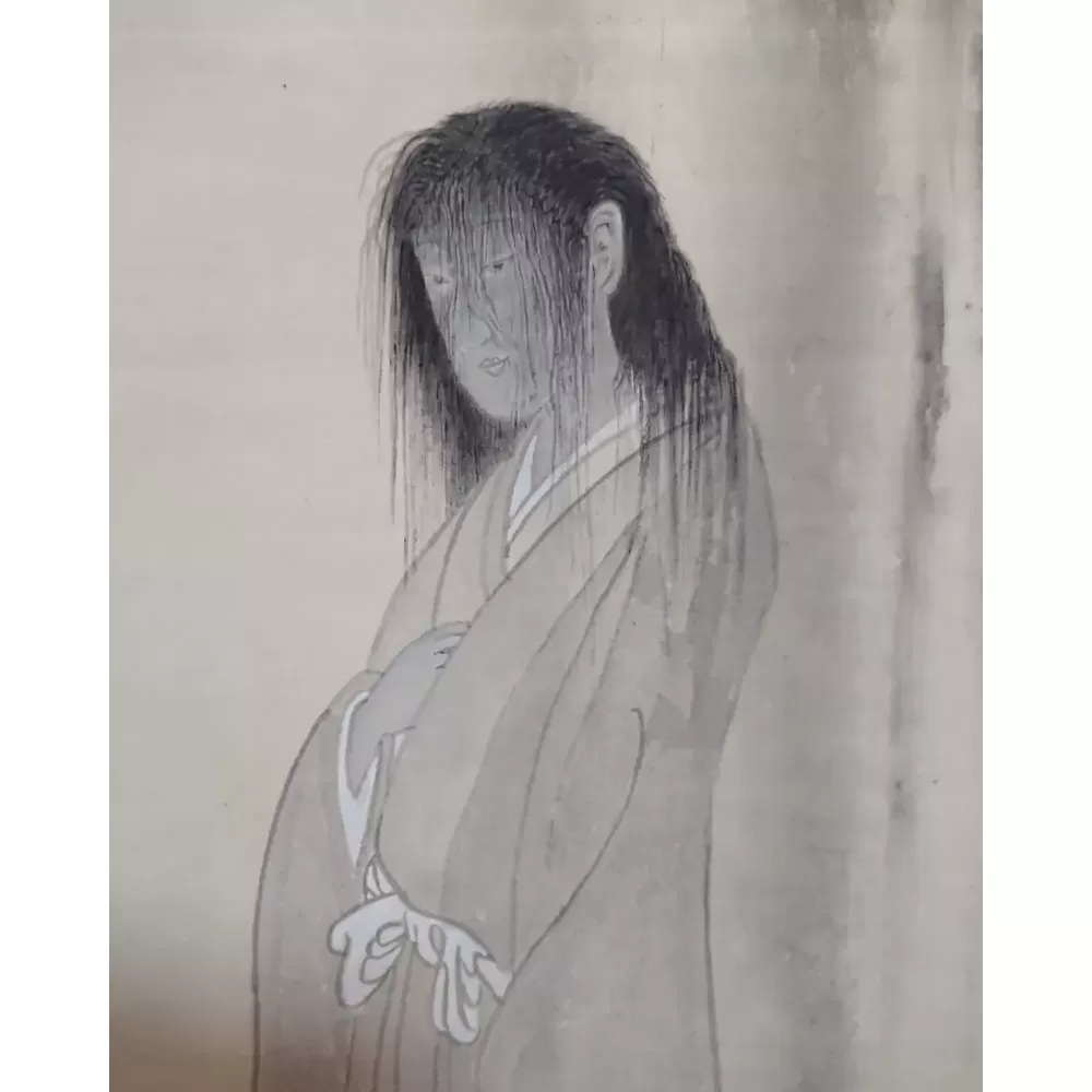 幽霊図掛軸