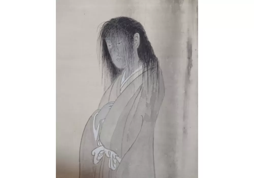 幽霊図掛軸