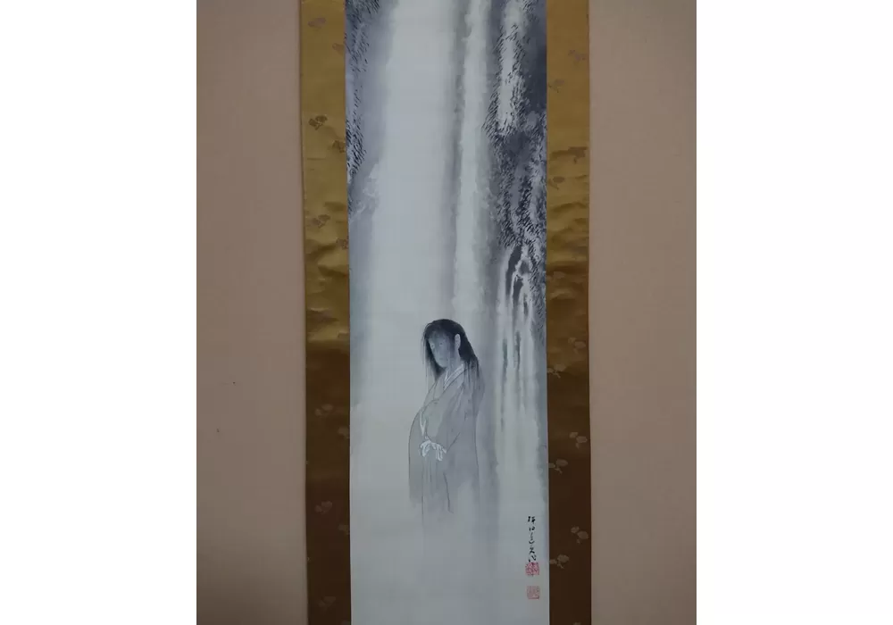 幽霊図掛軸