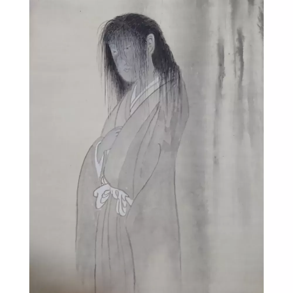 幽霊図掛軸